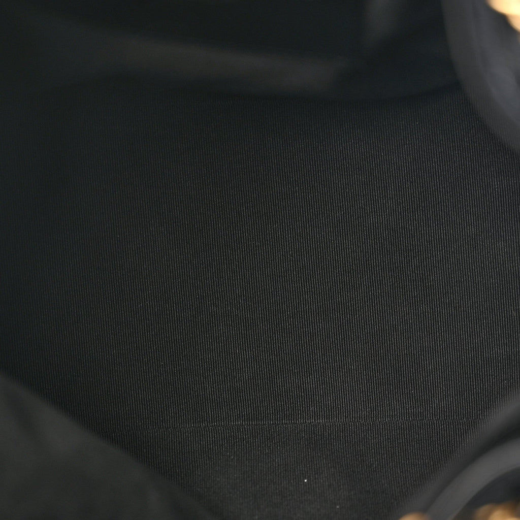 Chanel Suede Quilted Medium Chanel 25 Handbag Black