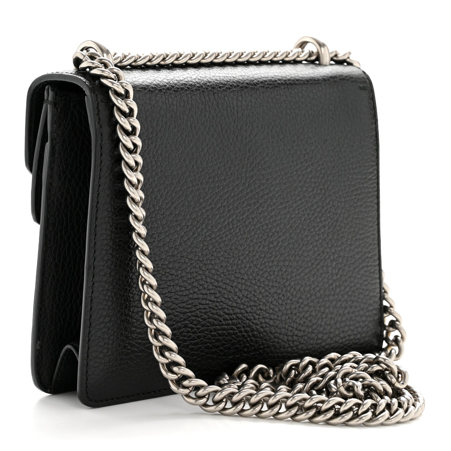 Gucci Calfskin Mini Dionysus Shoulder Bag Black