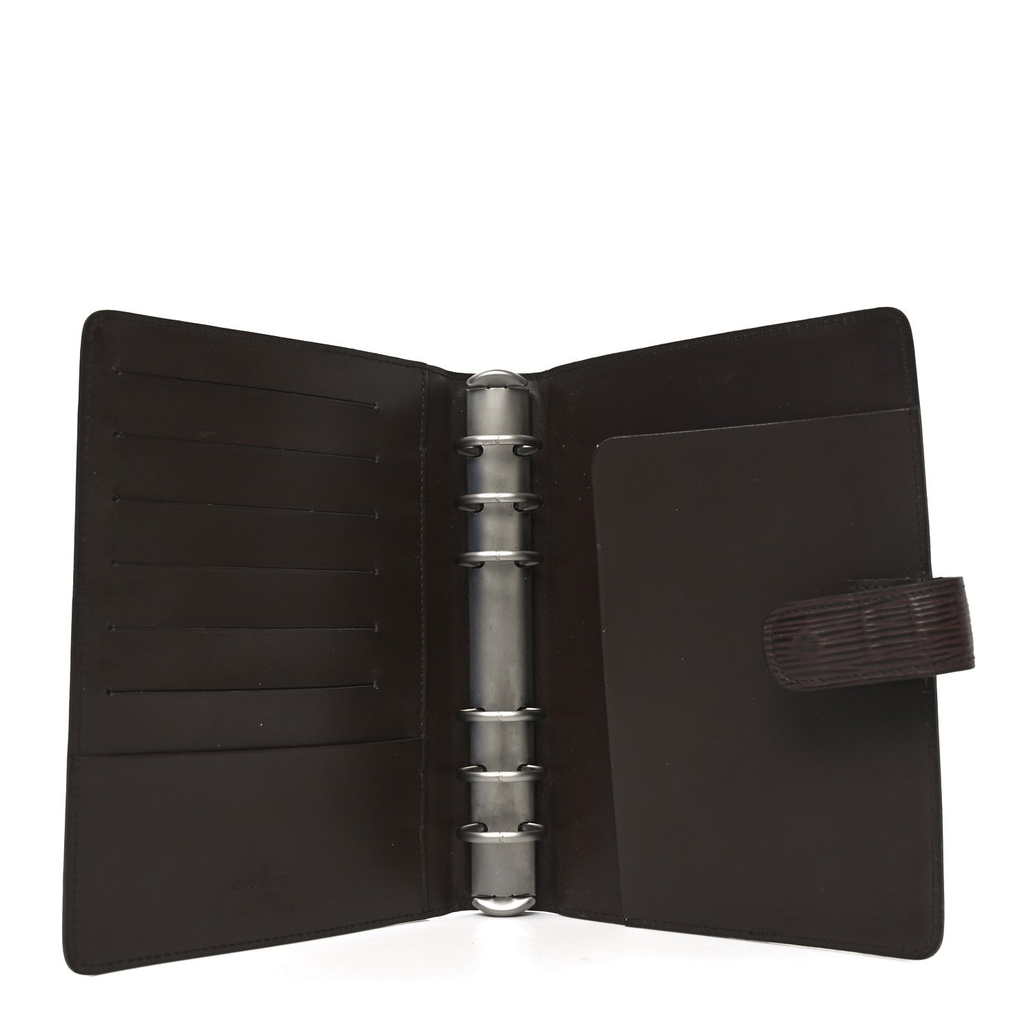 Louis Vuitton Epi Medium Ring Agenda Cover Moka