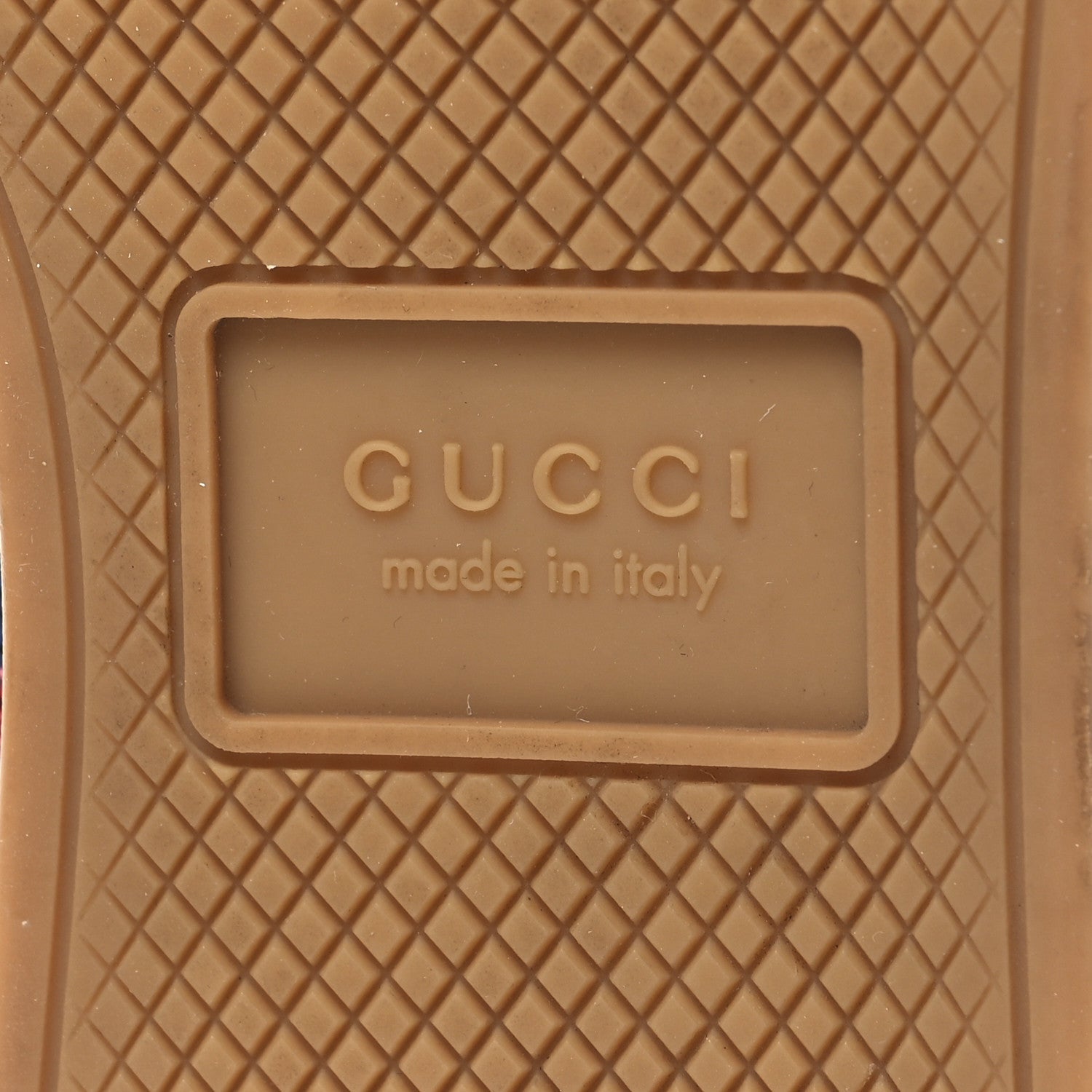 Gucci Lurex Calfskin Web GG Monogram Womens Falacer Sneakers 37 Iridescent Blue Iridescent Red Silver
