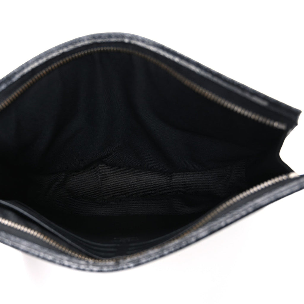 Louis Vuitton Monogram Eclipse Split Pochette Voyage MM