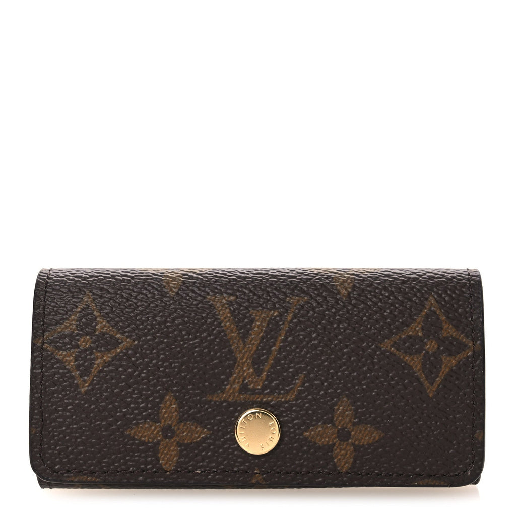 Louis Vuitton Monogram 4 Key Multicles Holder Blue