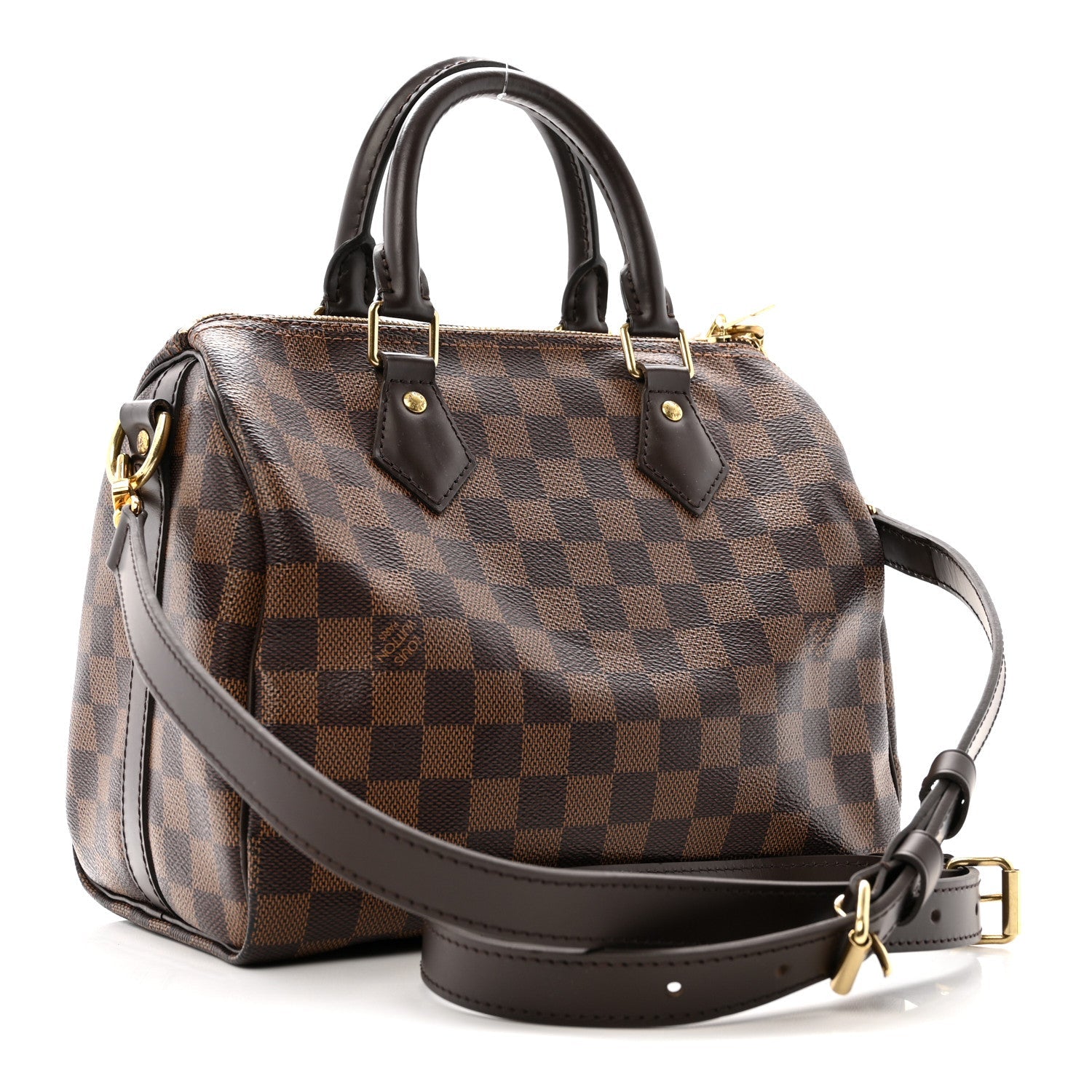 Louis Vuitton Damier Ebene Speedy Bandouliere 25
