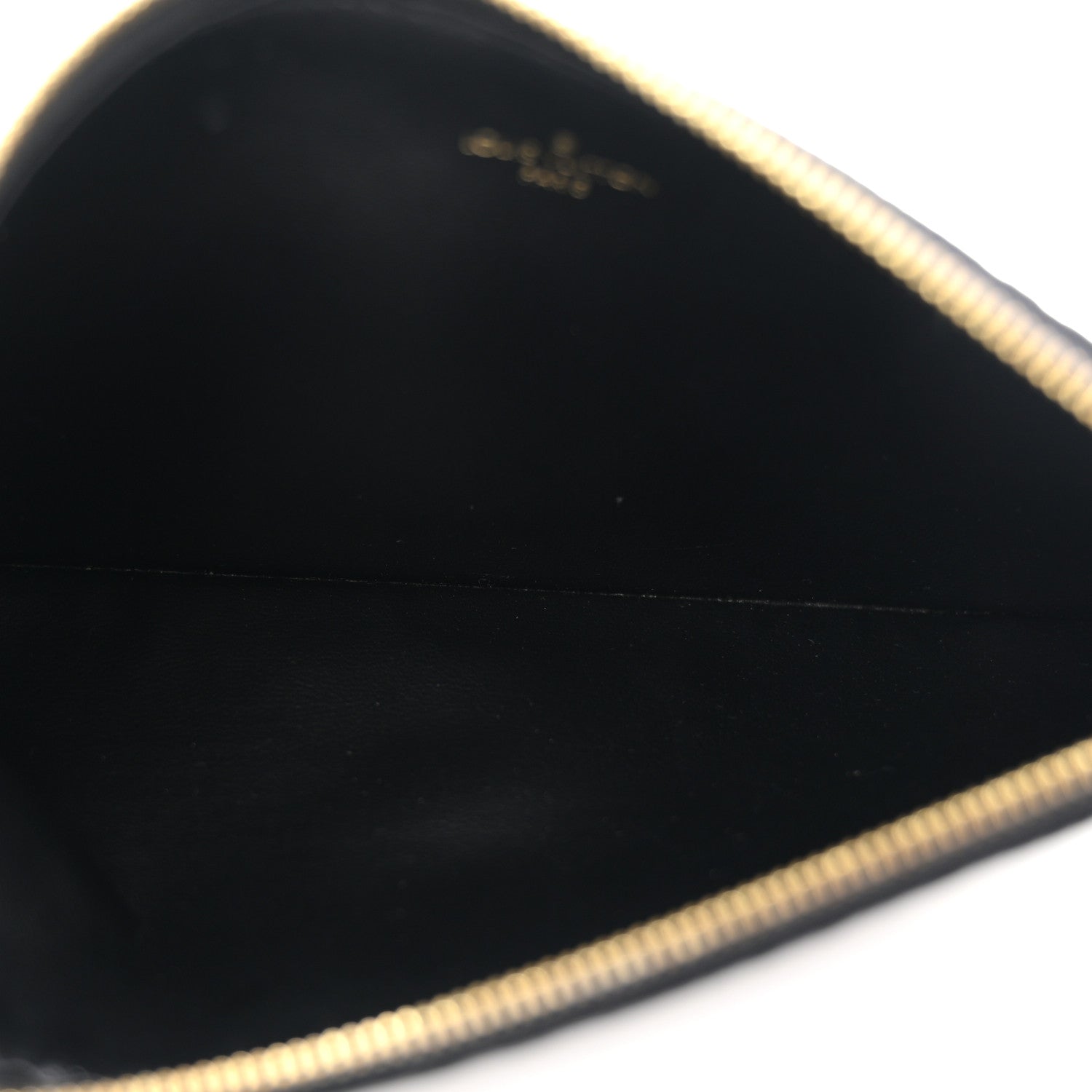 Louis Vuitton Empreinte Felicie Chain Wallet Zippered Insert Black