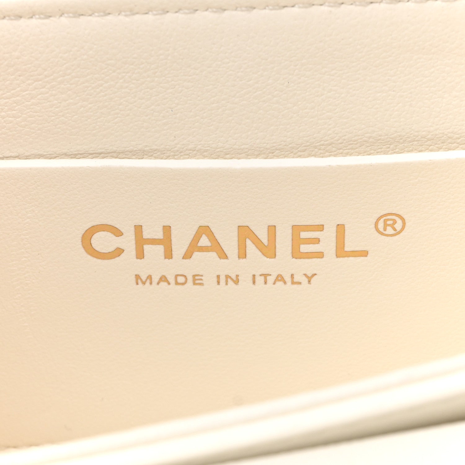 Chanel Caviar Quilted Mini Top Handle Flap White