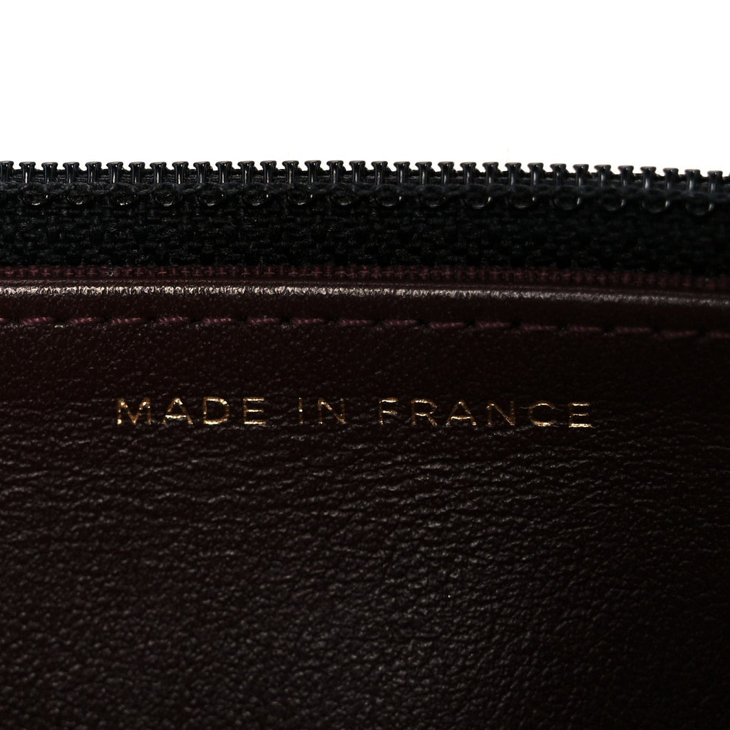 Chanel Caviar Quilted Wallet On Chain WOC Black