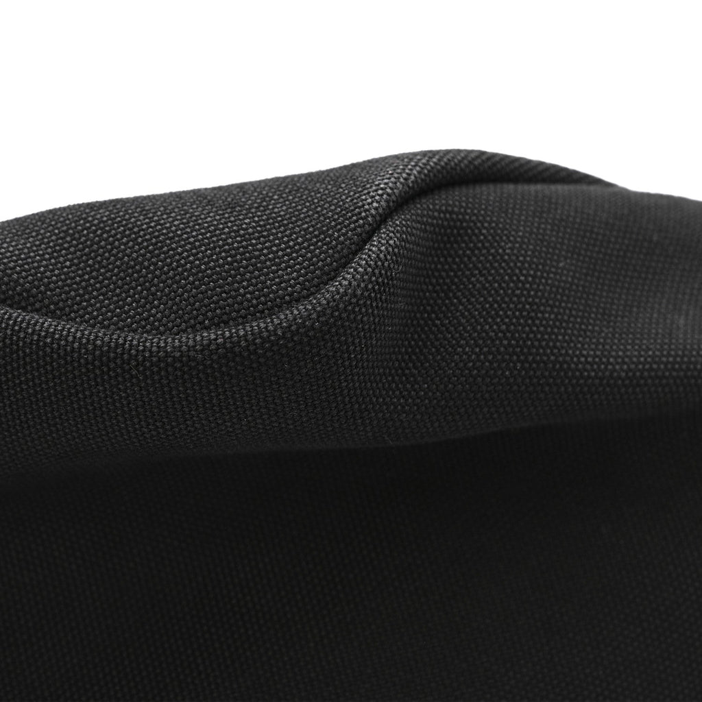 Prada Canapa Triangle Shoulder Bag Black