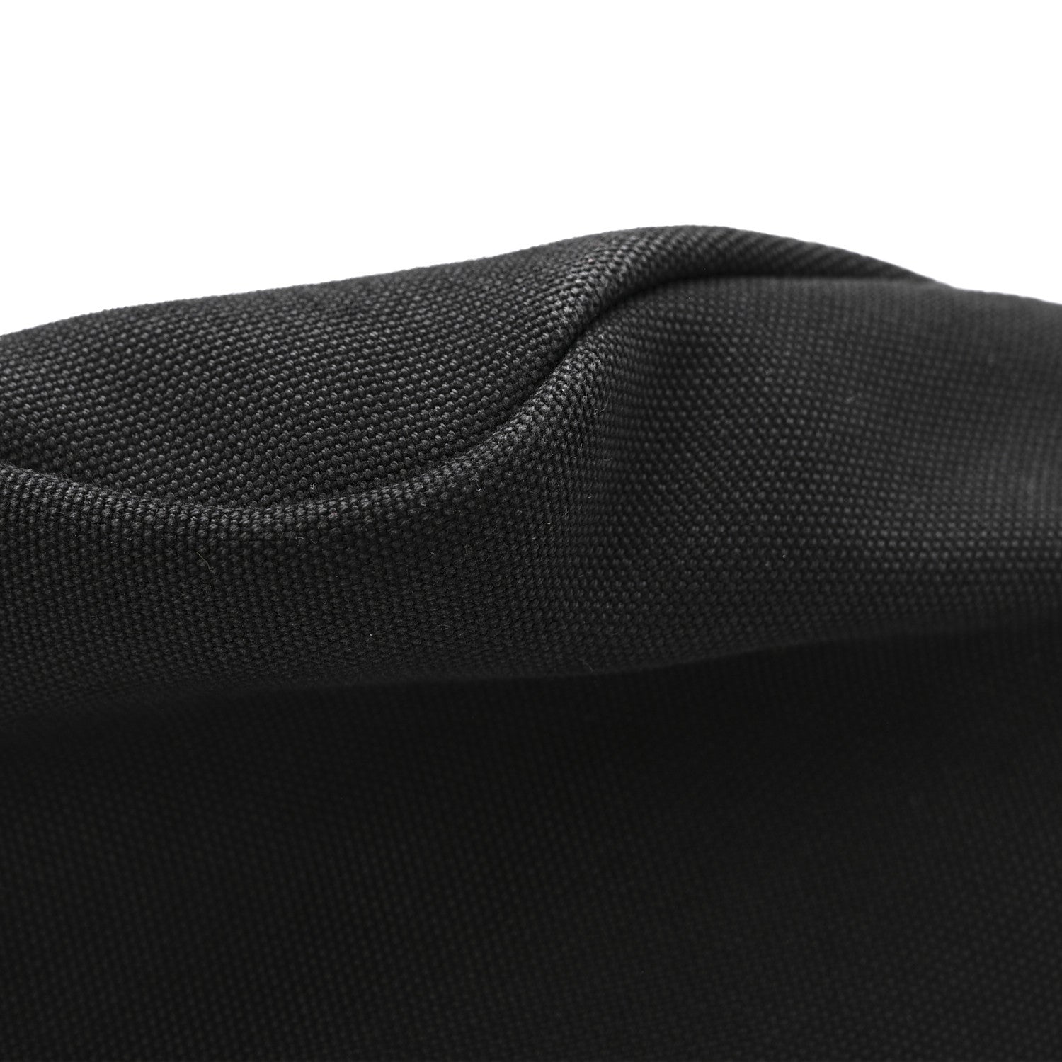 Prada Canapa Triangle Shoulder Bag Black