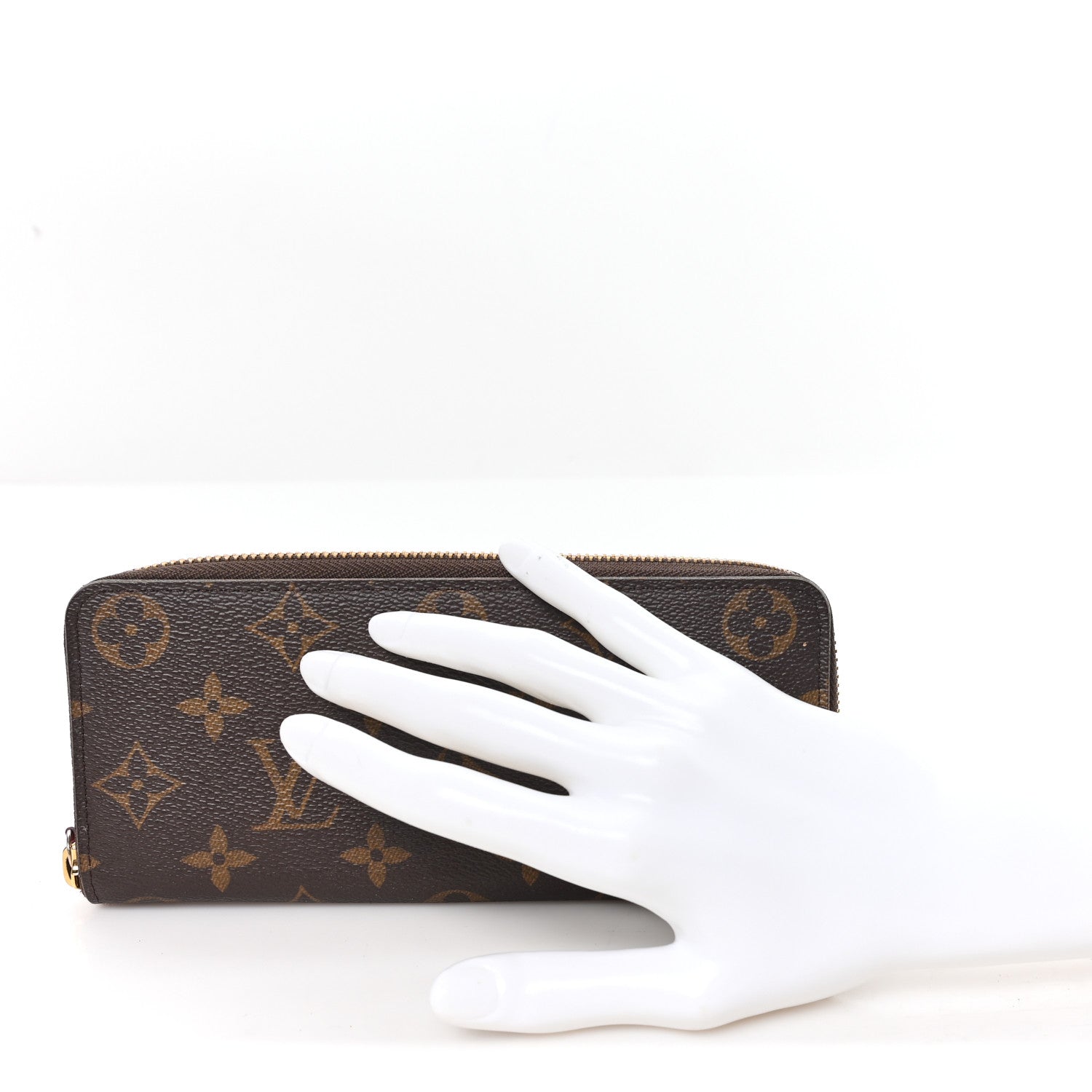 Louis Vuitton Monogram Clemence Wallet Fuchsia