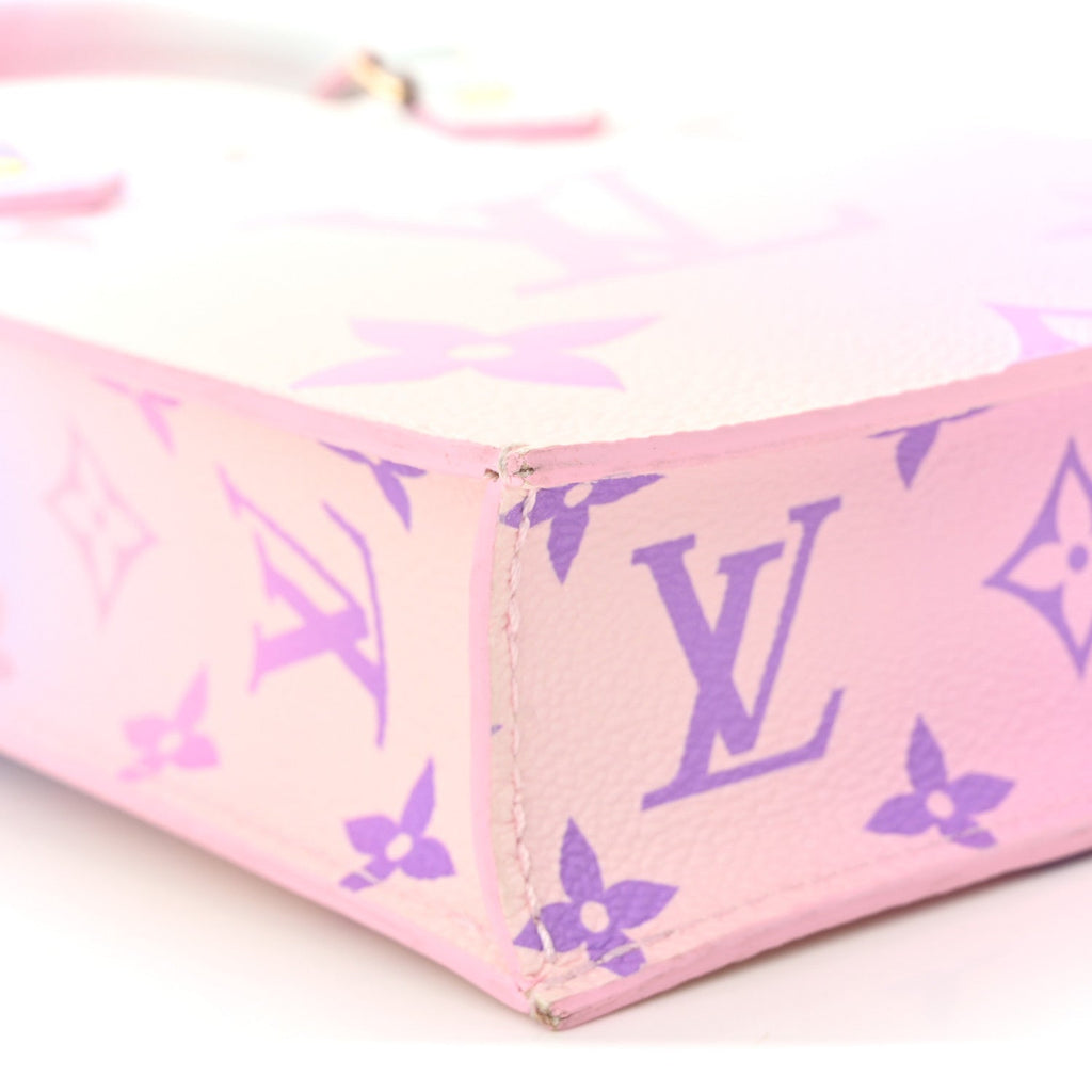 Louis Vuitton Monogram Giant Spring In The City Petit Sac Plat Sunrise Pastel