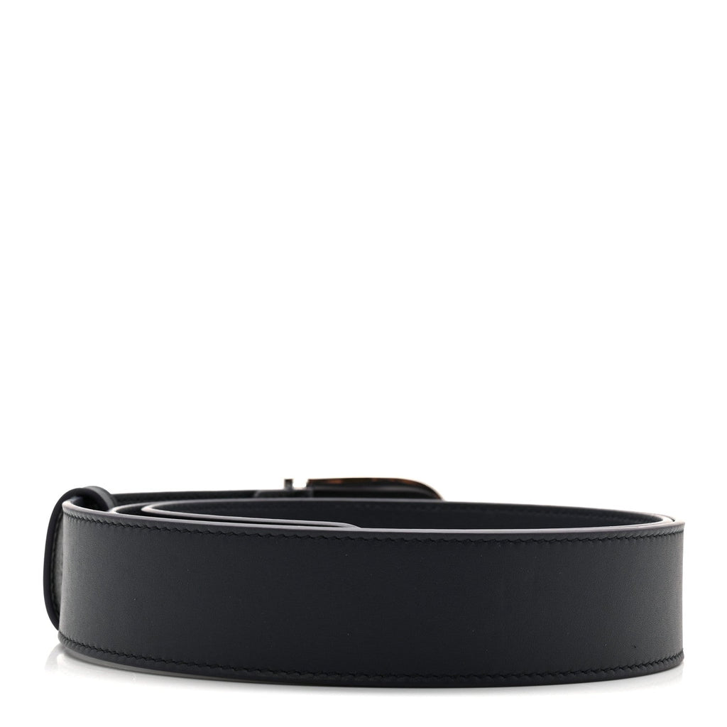 Gucci Moon Calfskin Round Plaque 35mm 100 40 Navy