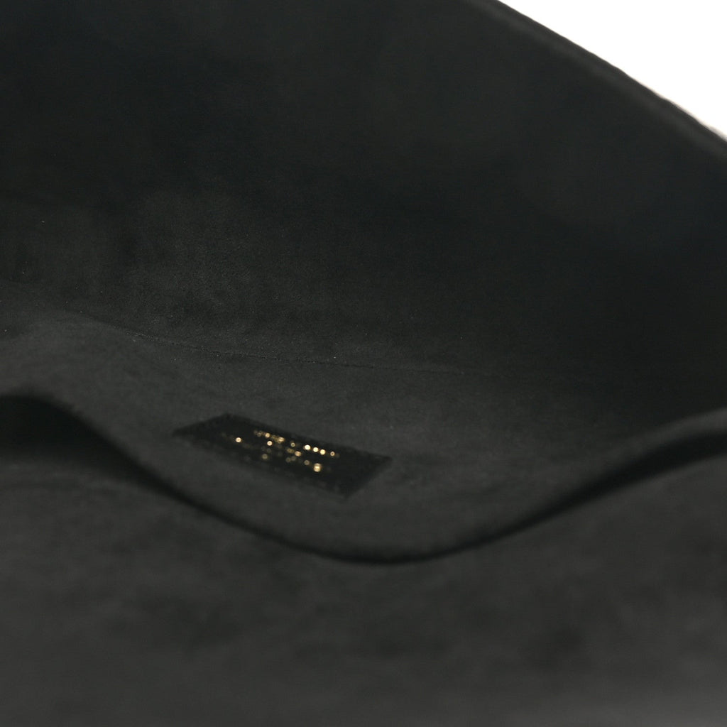 Louis Vuitton Empreinte Pochette Felicie Chain Wallet Black