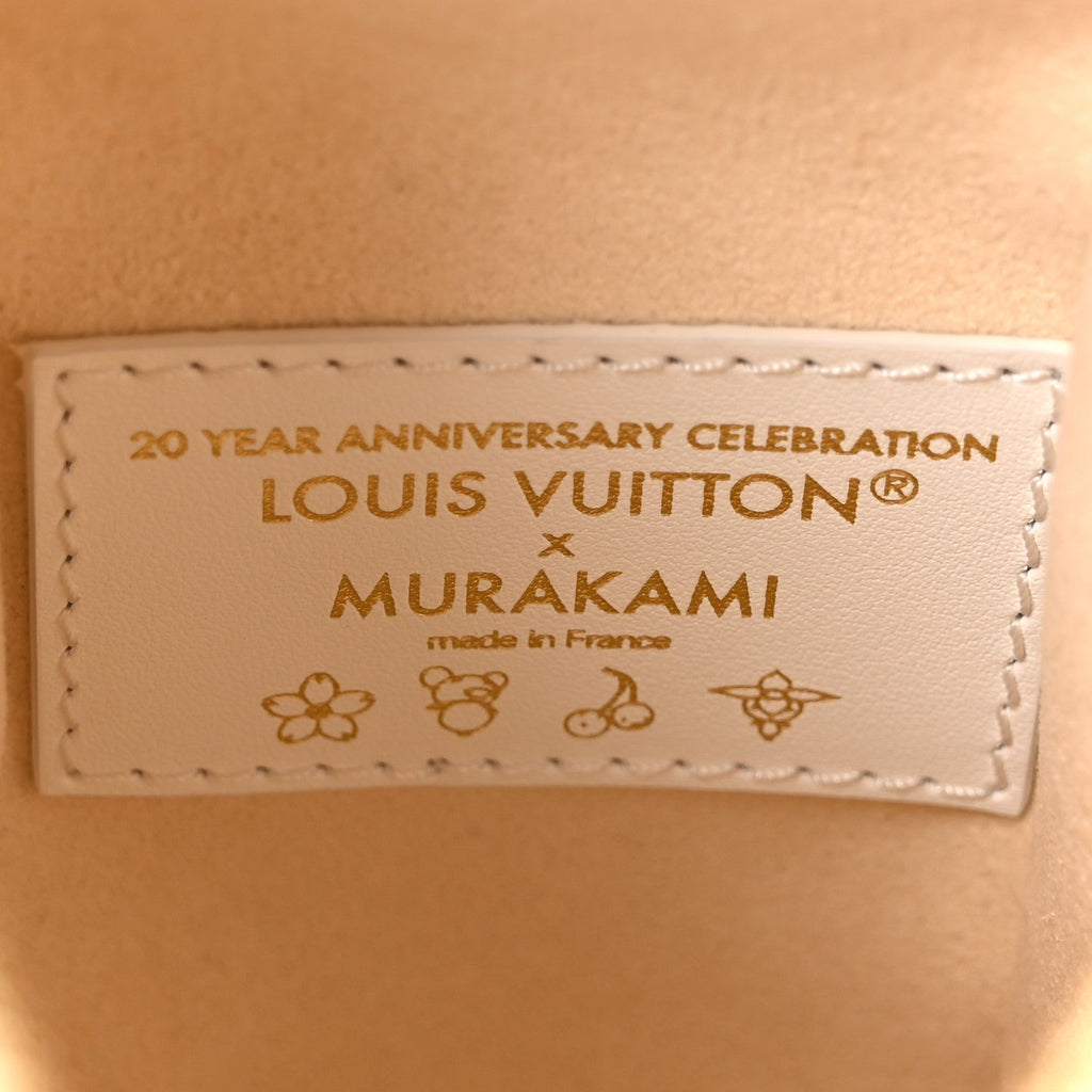 Louis Vuitton LV x TM Cowhide Monogram Multicolor Side Trunk MM White