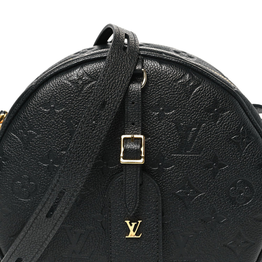 Louis Vuitton Empreinte Boite Chapeau Souple MM Black