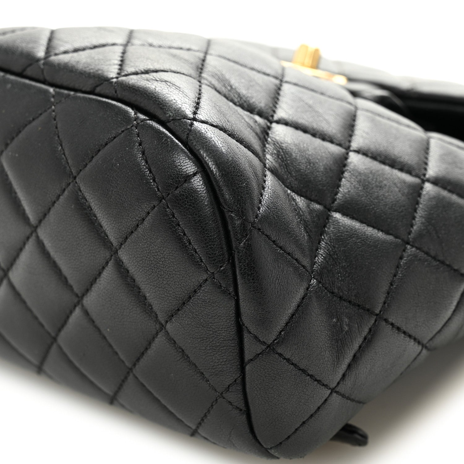 Chanel Calfskin Quilted Mini Urban Spirit Backpack Black