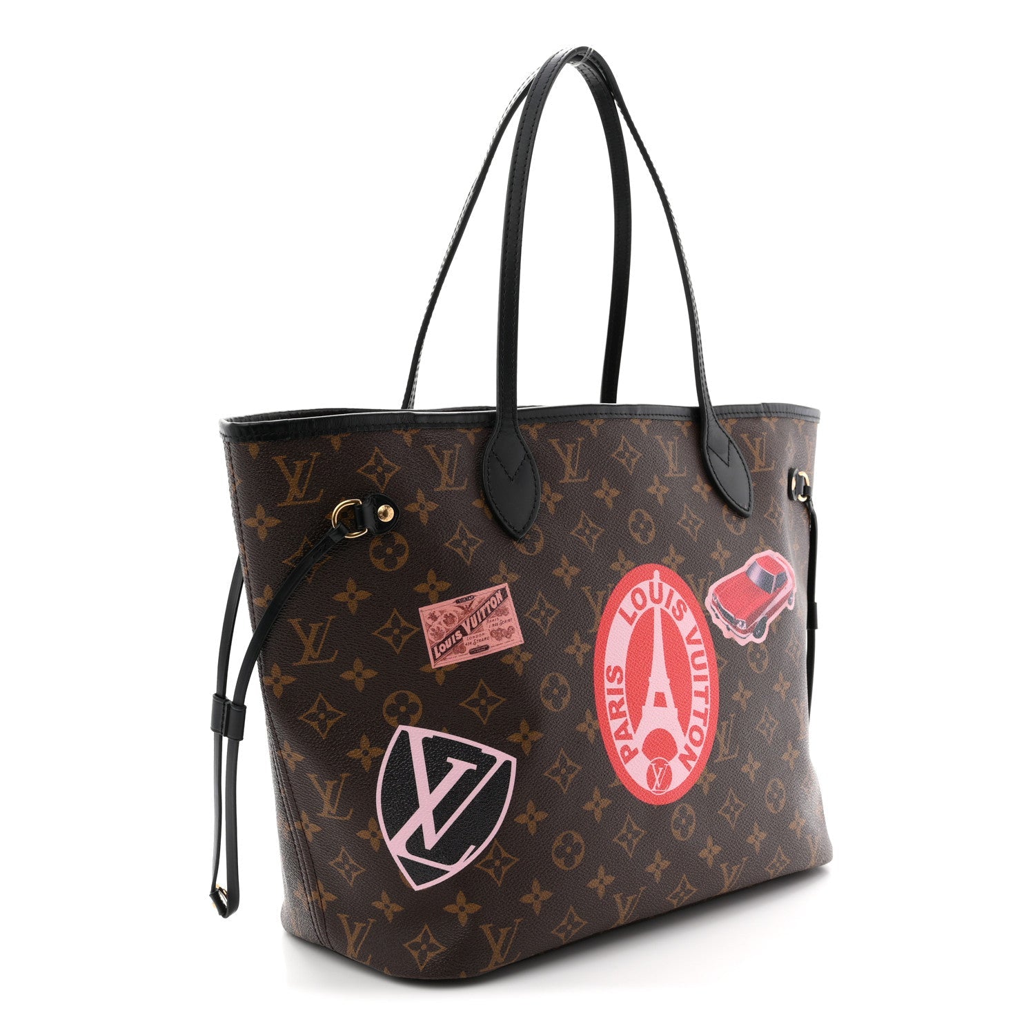 Louis Vuitton Monogram My LV World Tour Neverfull MM