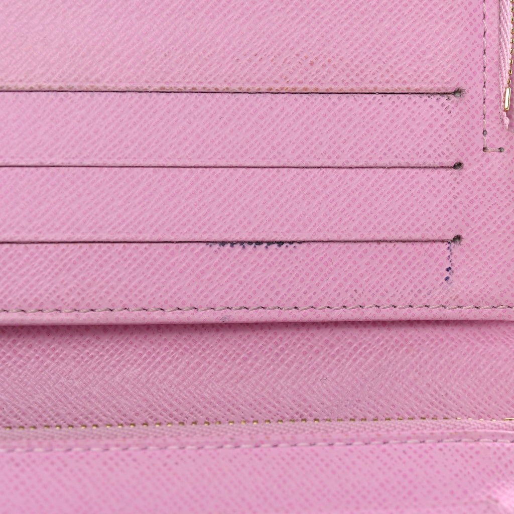 Louis Vuitton Monogram Multicolor Insolite Wallet White Litchi