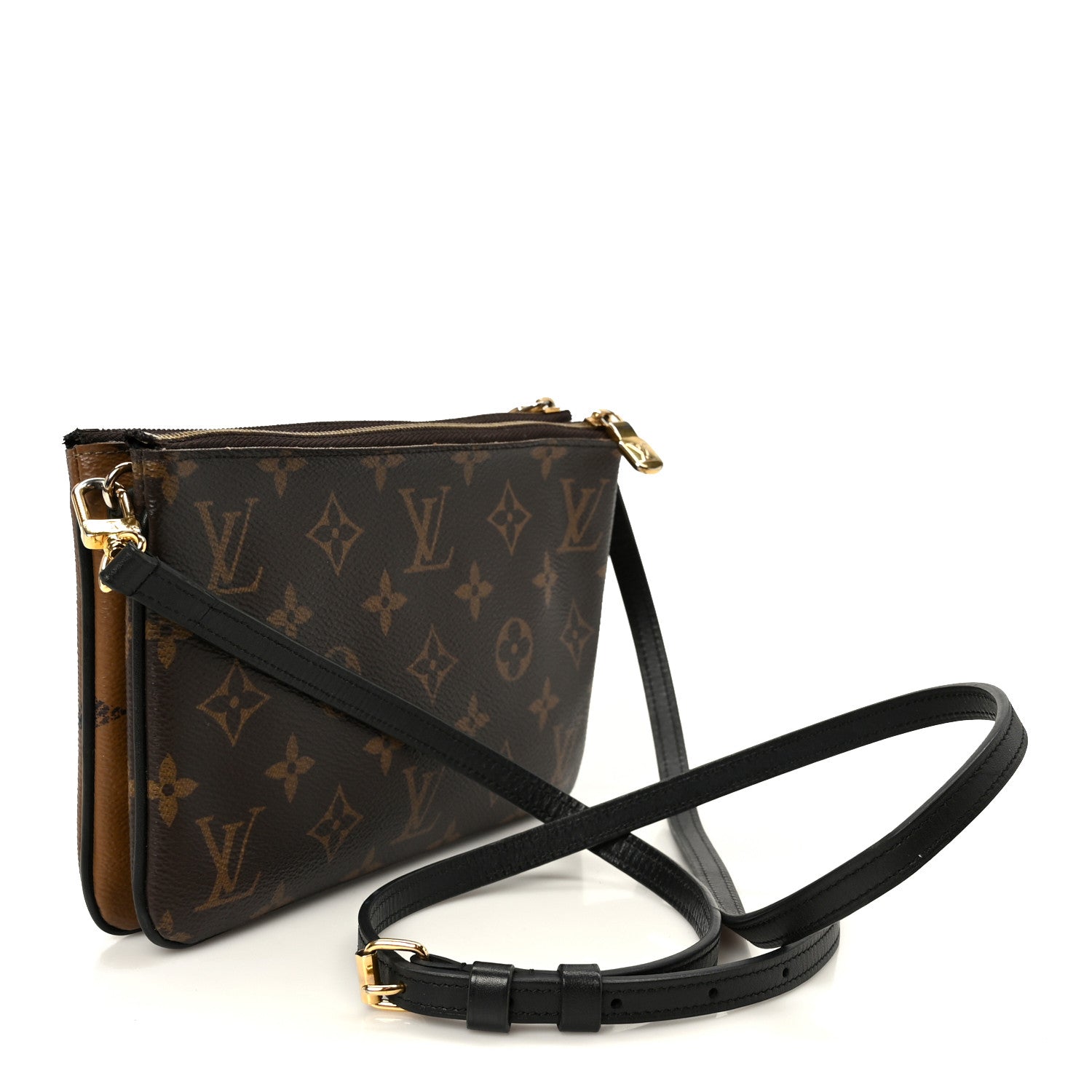 Louis Vuitton Reverse Monogram Giant Double Zip Pochette
