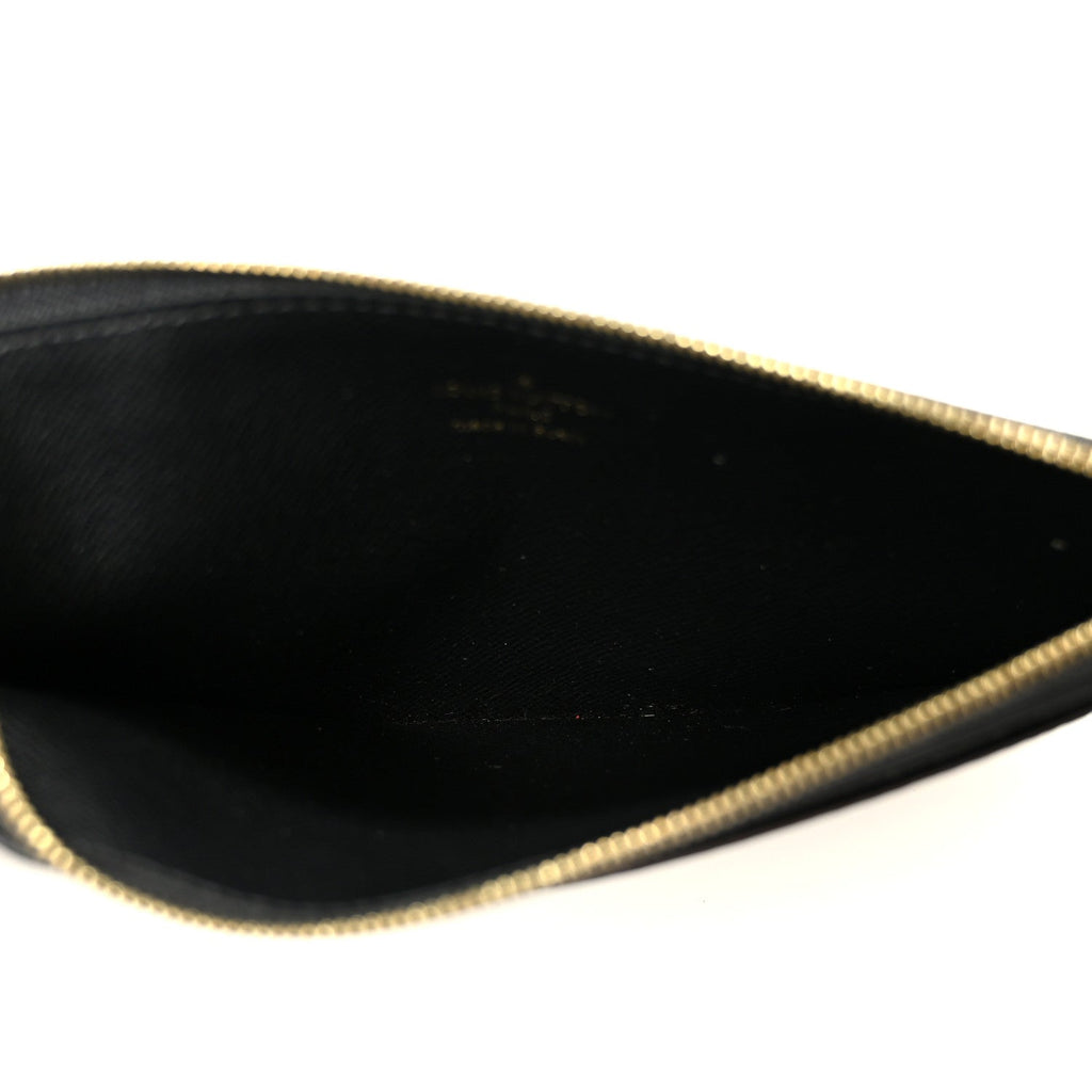 Louis Vuitton Monogram Slim Purse Black