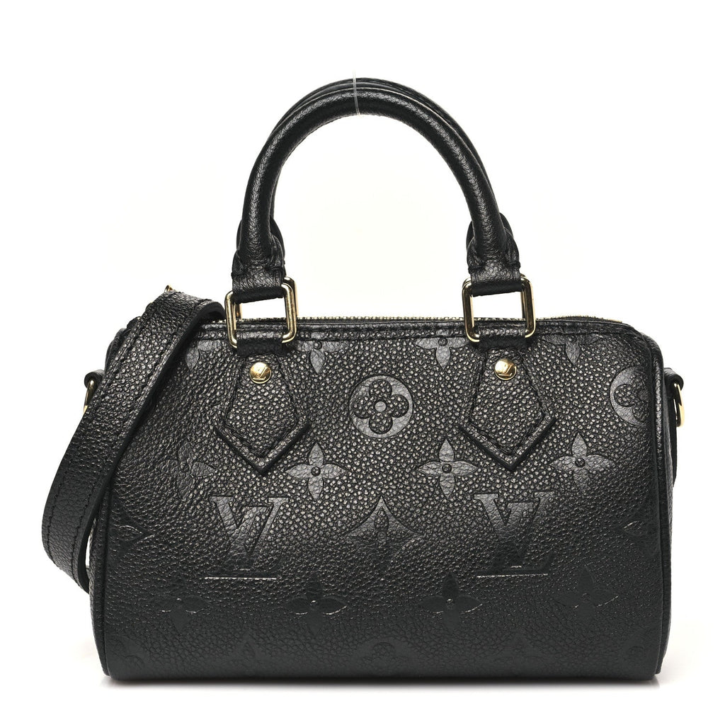 Louis Vuitton Empreinte Monogram Nano Speedy Black