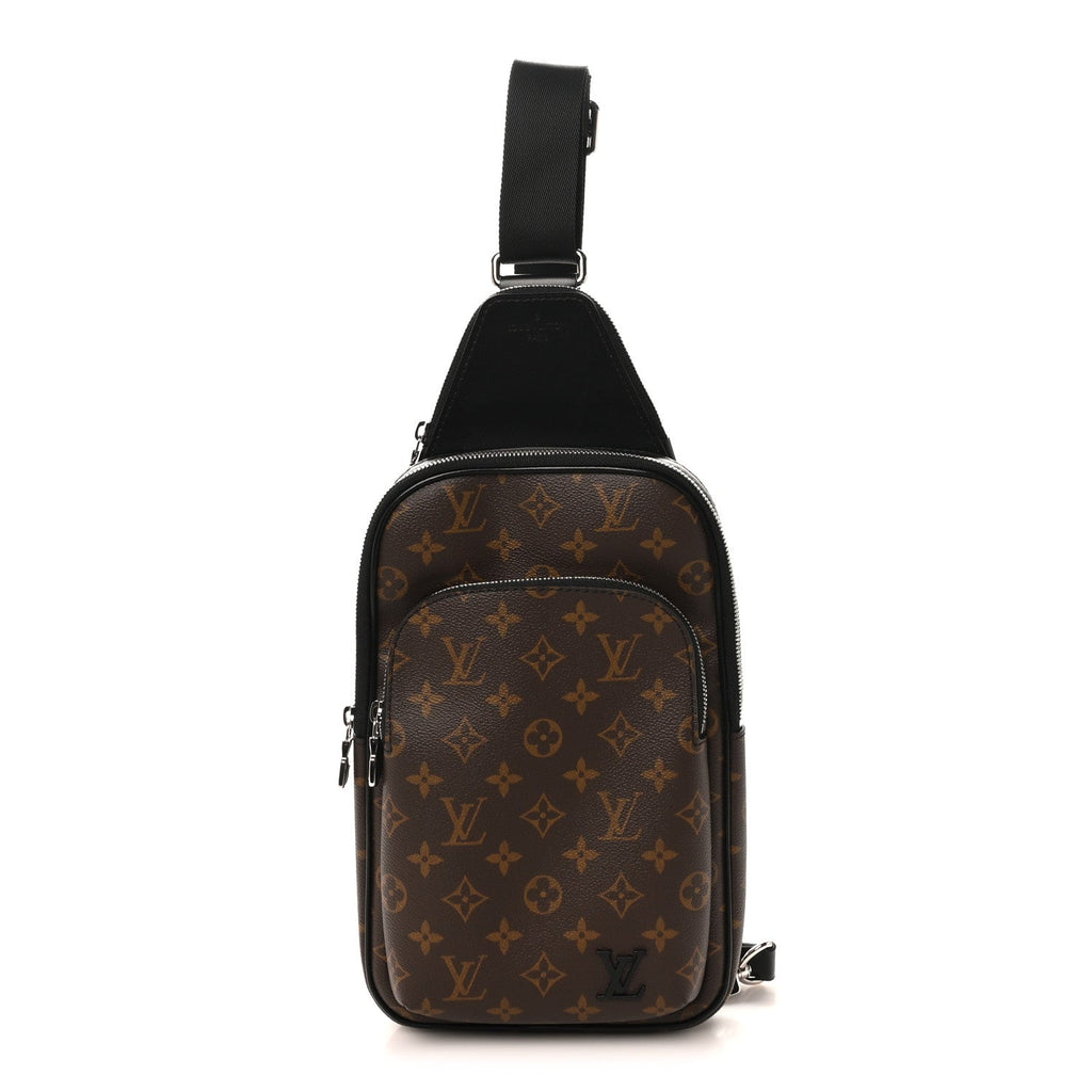 Louis Vuitton Monogram Macassar Avenue Sling Bag NM