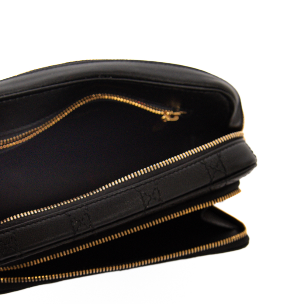 Christian Dior Caro Double Pouch Crossbody