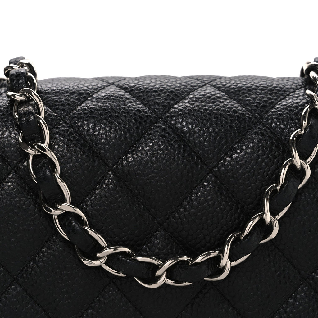 Chanel Caviar Quilted Mini Square Flap Black