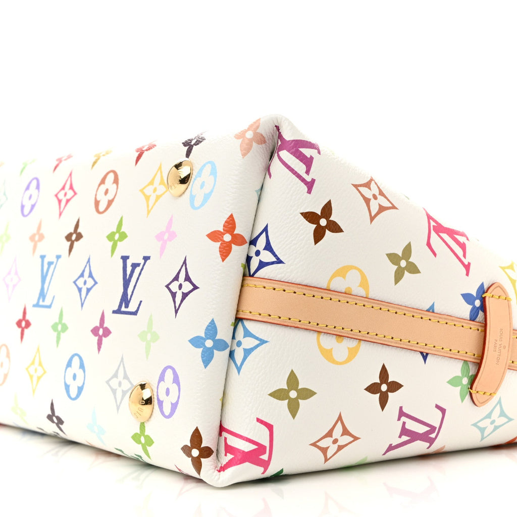 Louis Vuitton LV X TM Monogram Multicolor CarryAll PM White