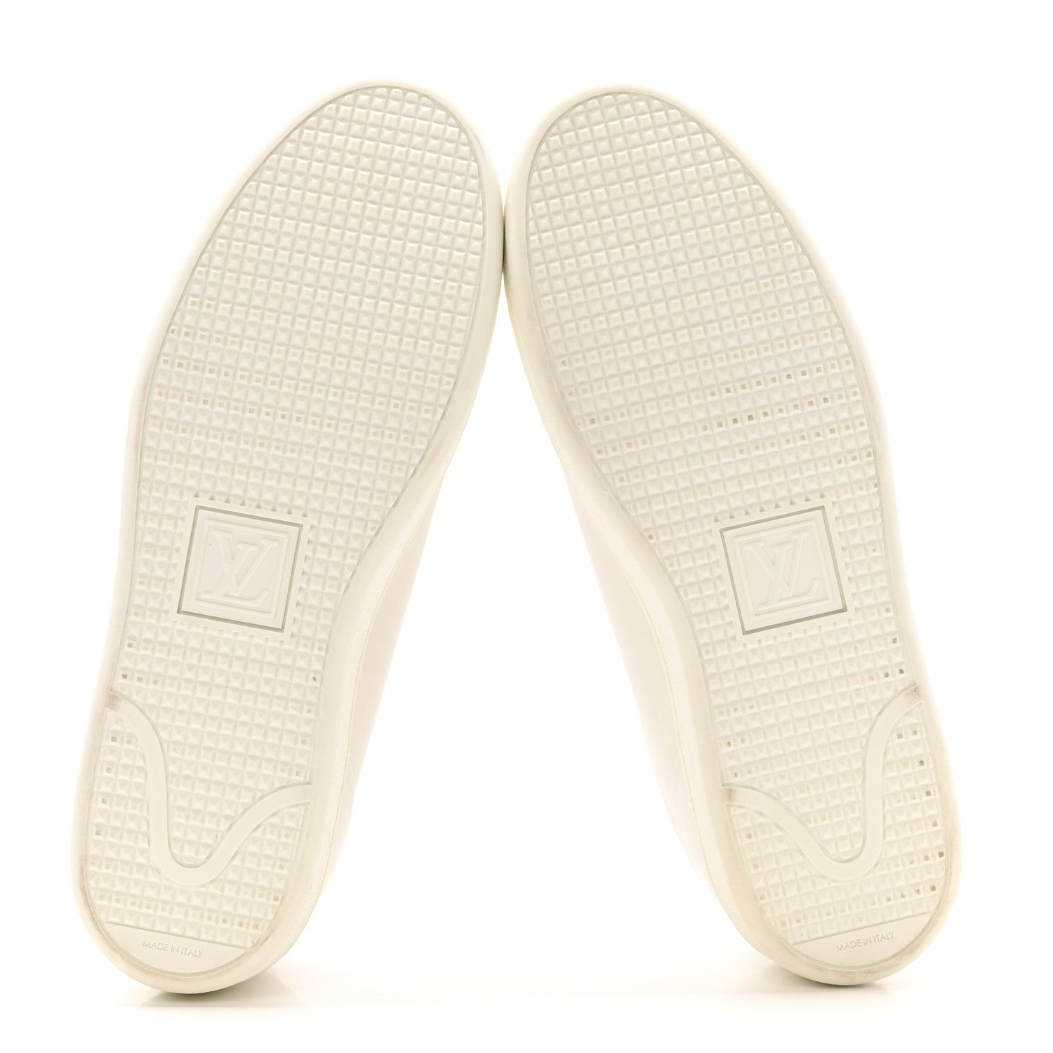 Louis Vuitton Calfskin Frontrow Sneakers 40 White