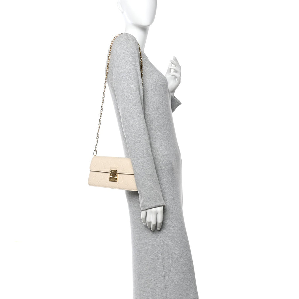 Louis Vuitton Empreinte Metis Wallet On Chain Cream