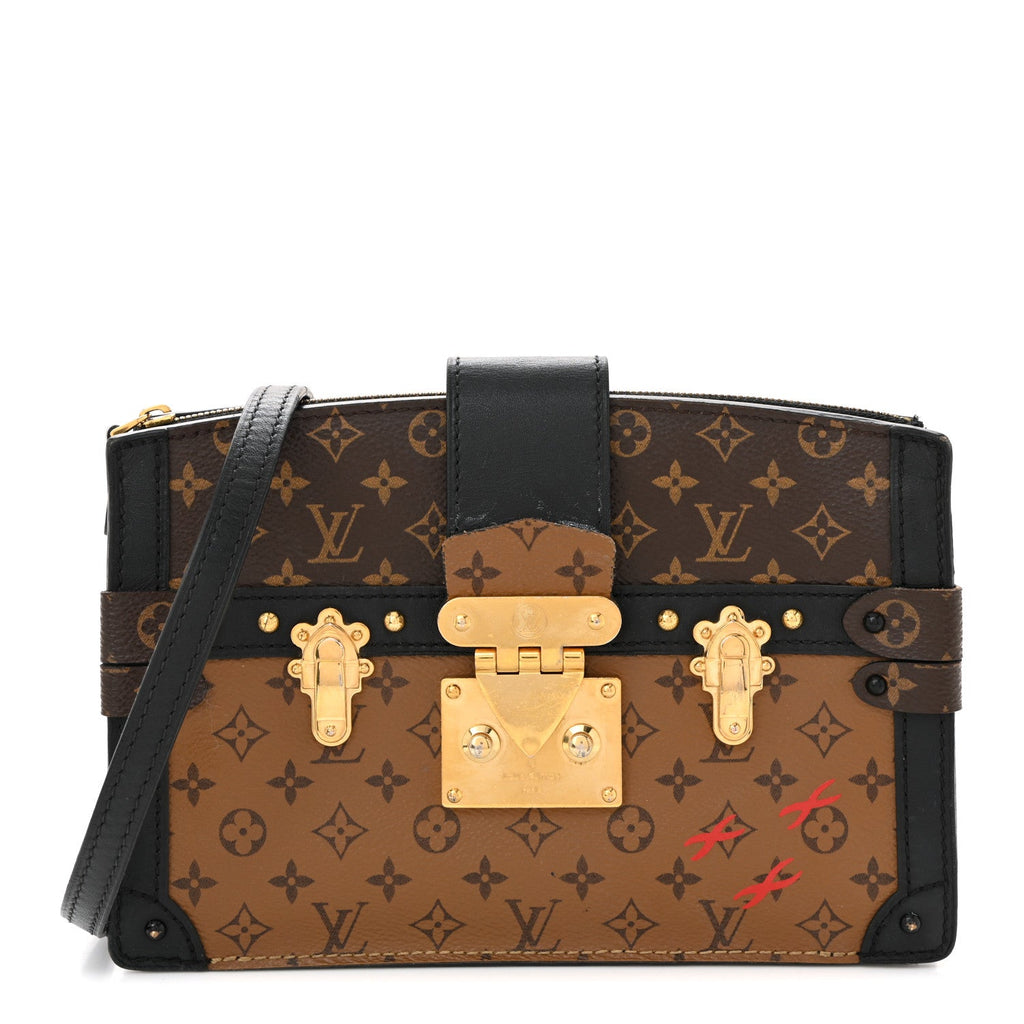 Louis Vuitton Reverse Monogram Trunk Clutch