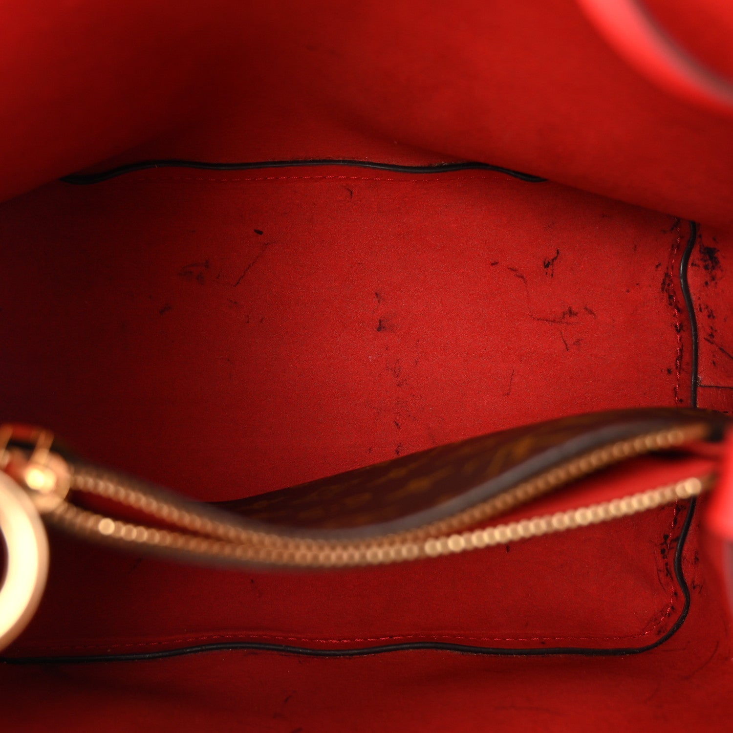 Louis Vuitton Monogram Neonoe MM Coquelicot