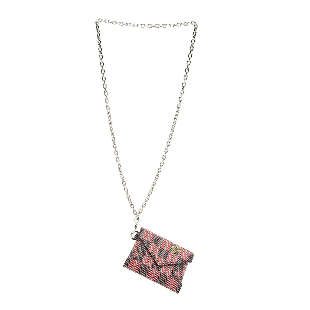Louis Vuitton Damier LV Pop Kirigami Necklace Rose
