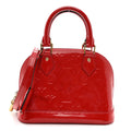 Louis Vuitton Vernis Alma BB Cherry