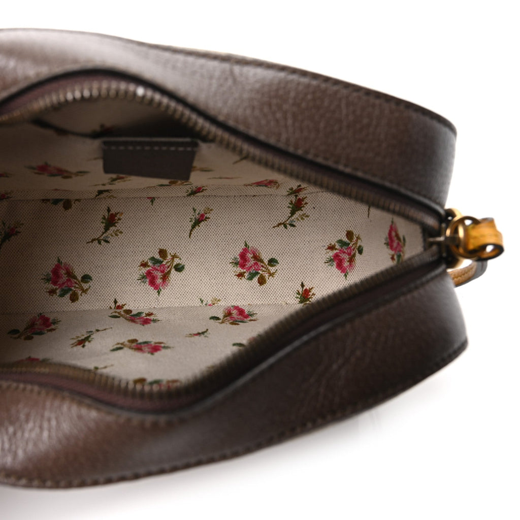 Gucci GG Supreme Monogram Web Neo Vintage Shoulder Bag Beige New Acero Crop