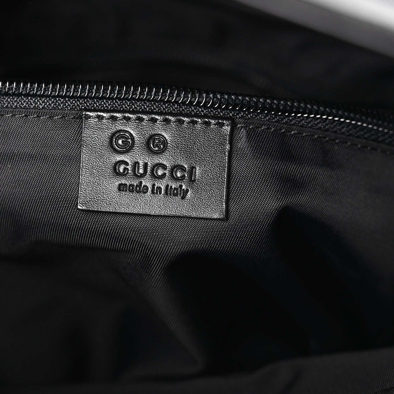 Gucci Techno Canvas Web Single Buckle Backpack Black