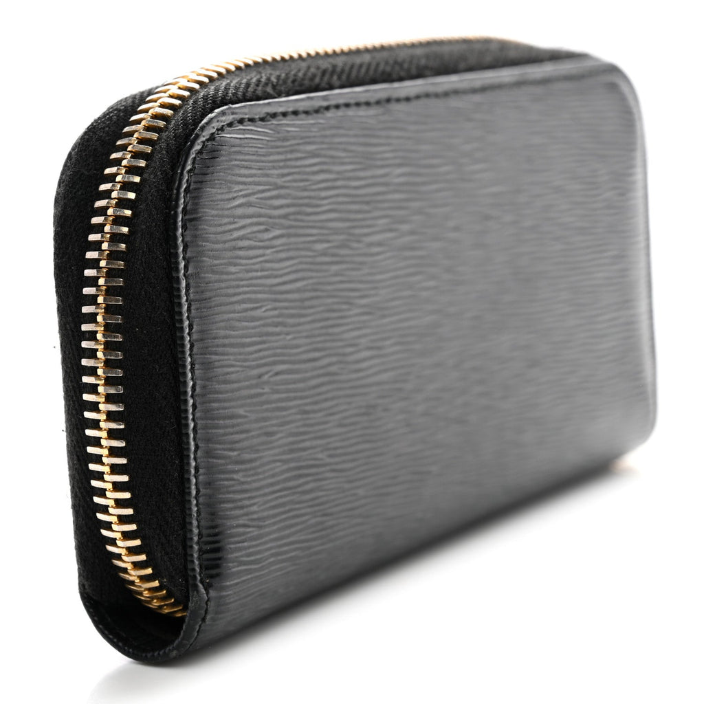 Prada Vitello Move Zip Around 6 Key Holder Black