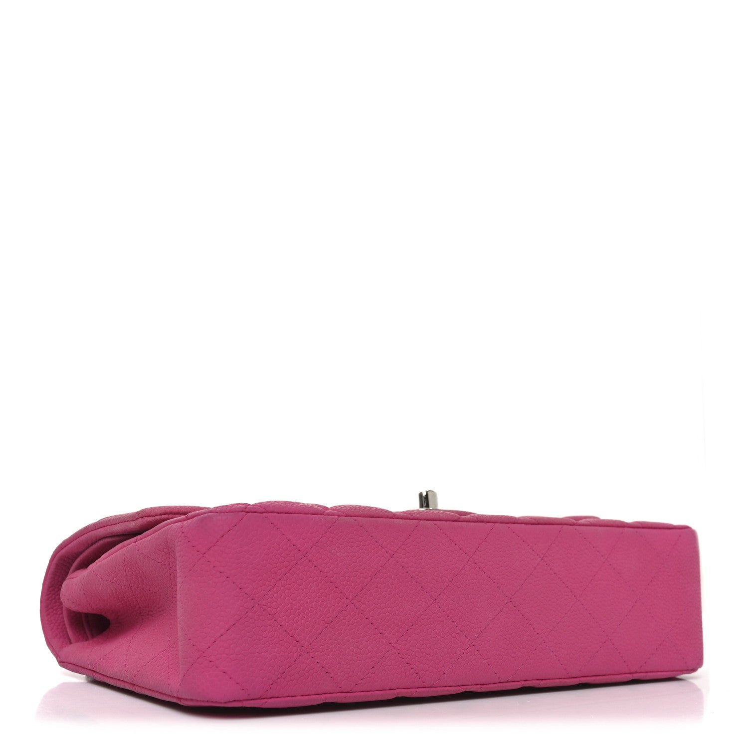 Chanel Iridescent Caviar Quilted Medium Double Flap Pink