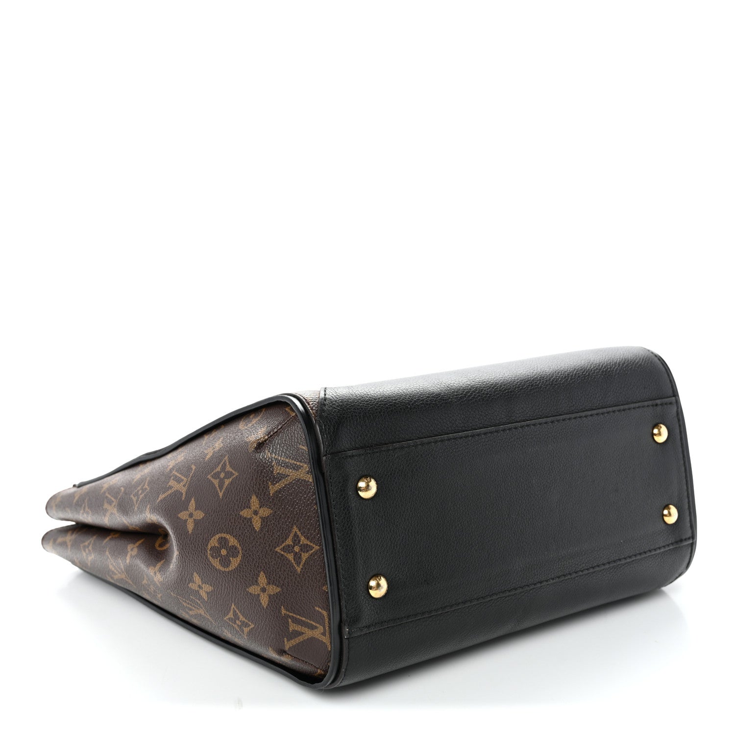Louis Vuitton Calfskin Monogram Kimono Tote  Black