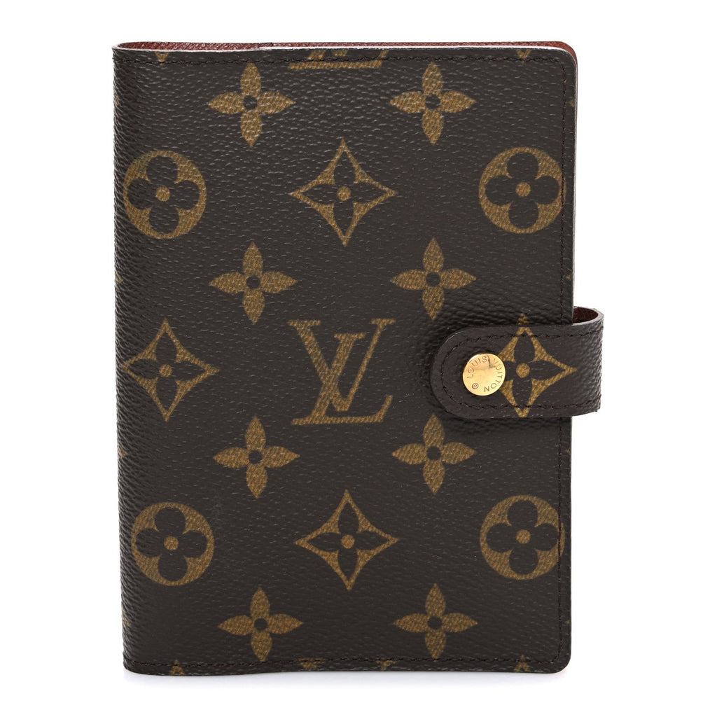 Louis Vuitton Monogram Small Ring Agenda Cover