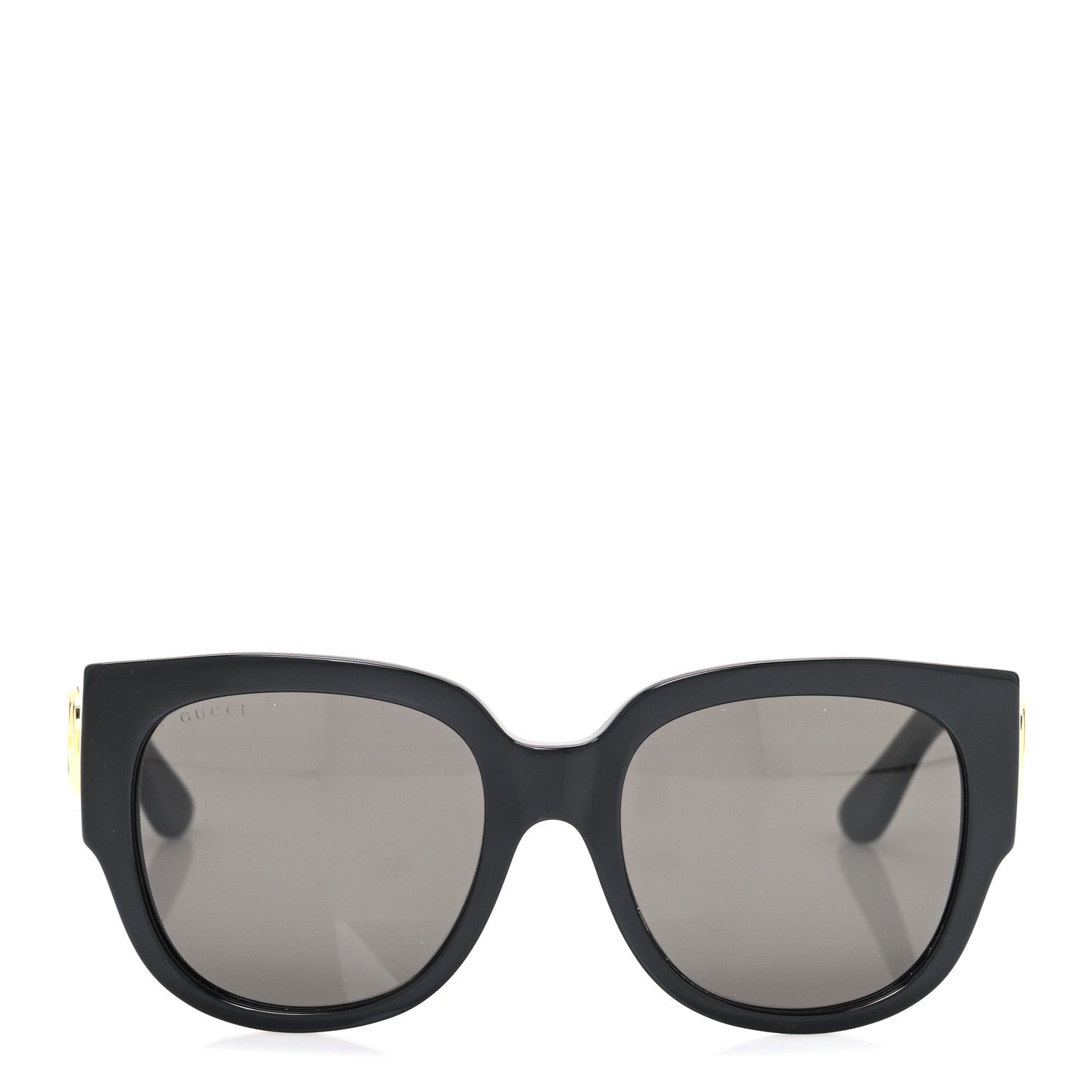Gucci Acetate Square Frame Sunglasses GG0142SA Black