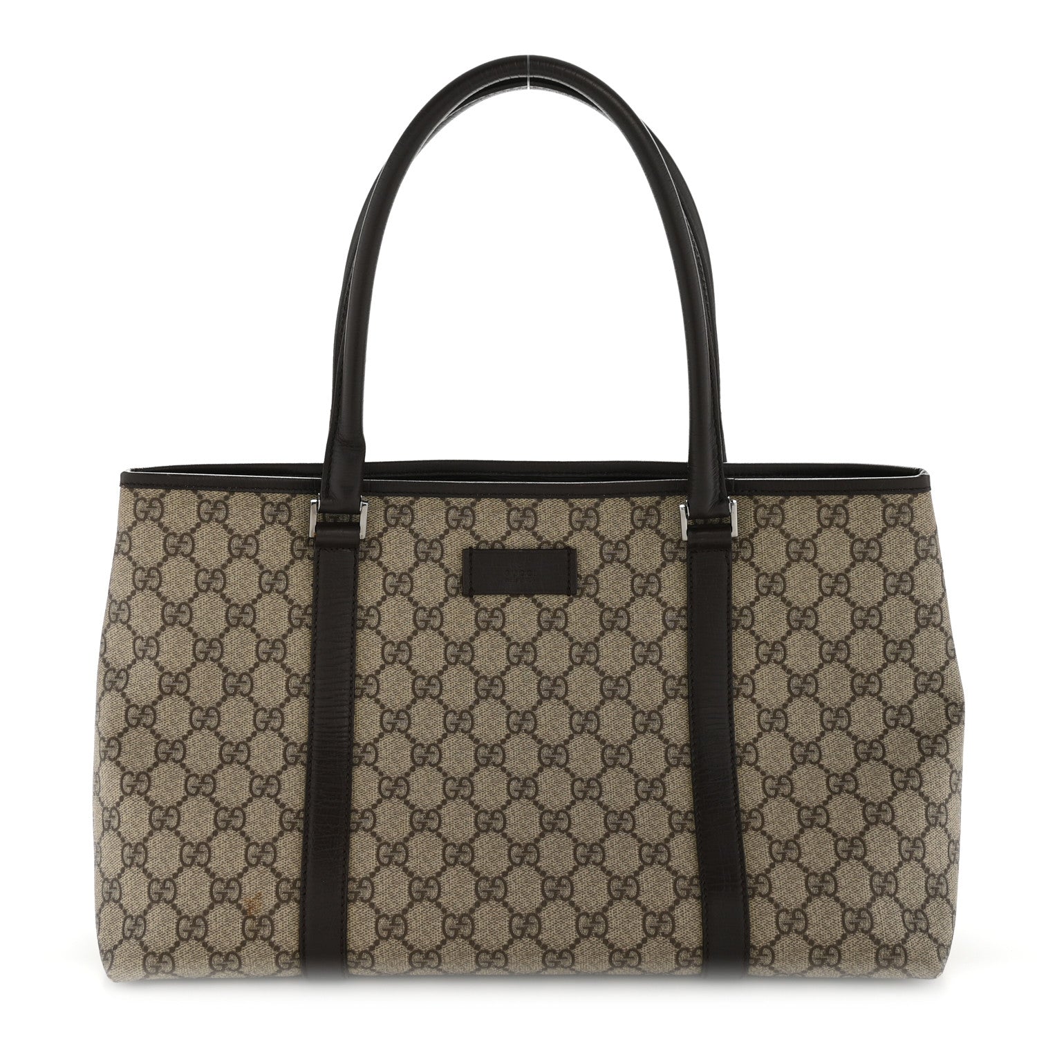 Gucci GG Plus Monogram Medium Joy Tote Dark Brown