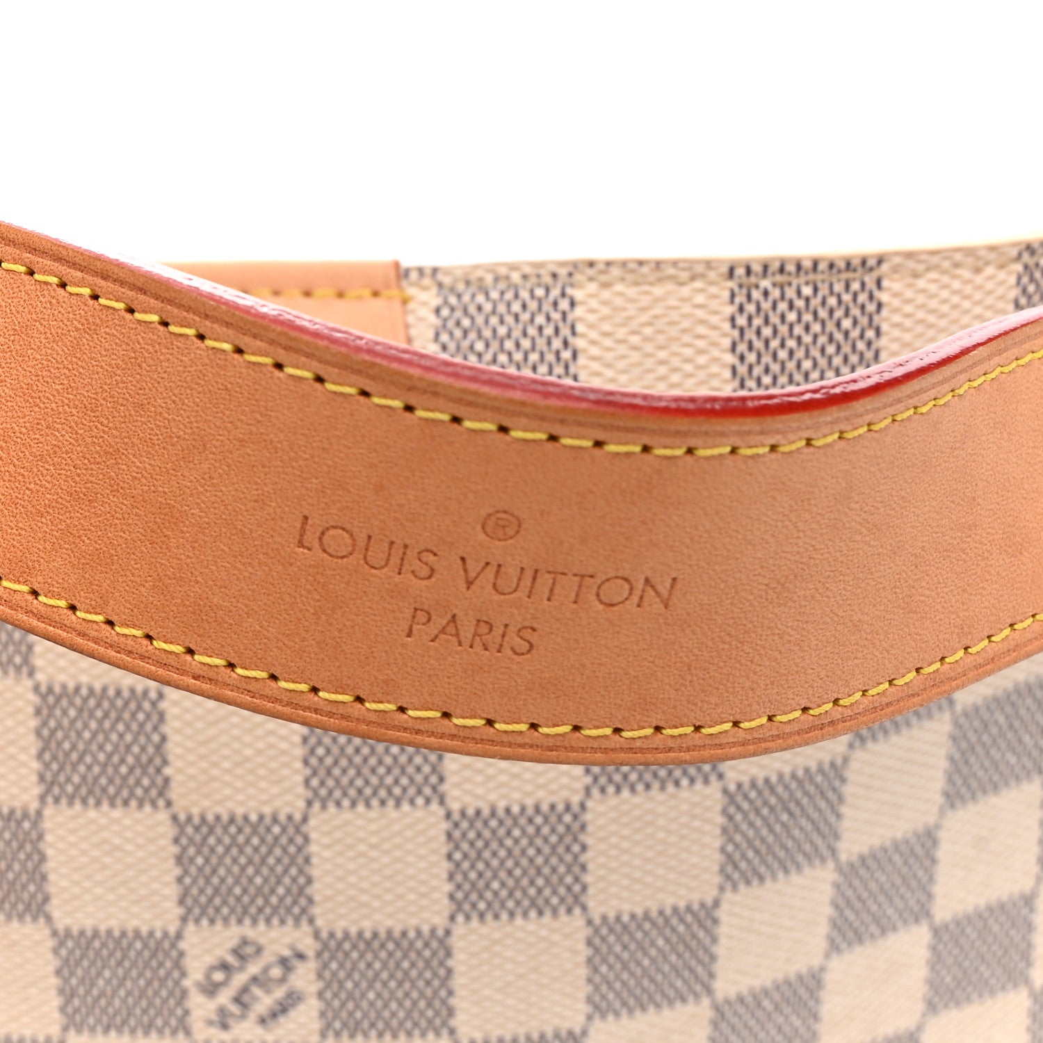 Louis Vuitton Damier Azur Graceful MM Rose Ballerine