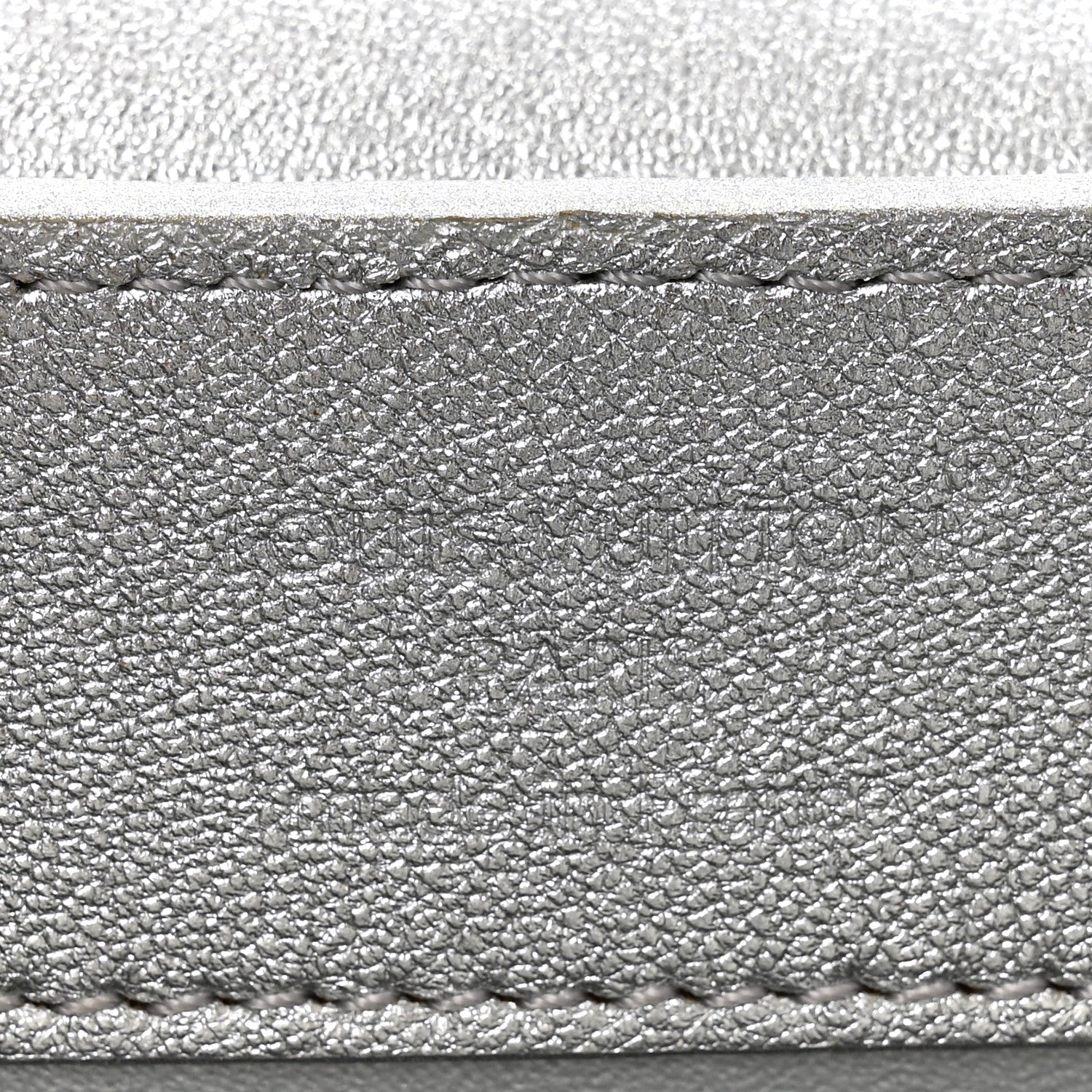Louis Vuitton Lambskin Strass Mini Capucines  Silver