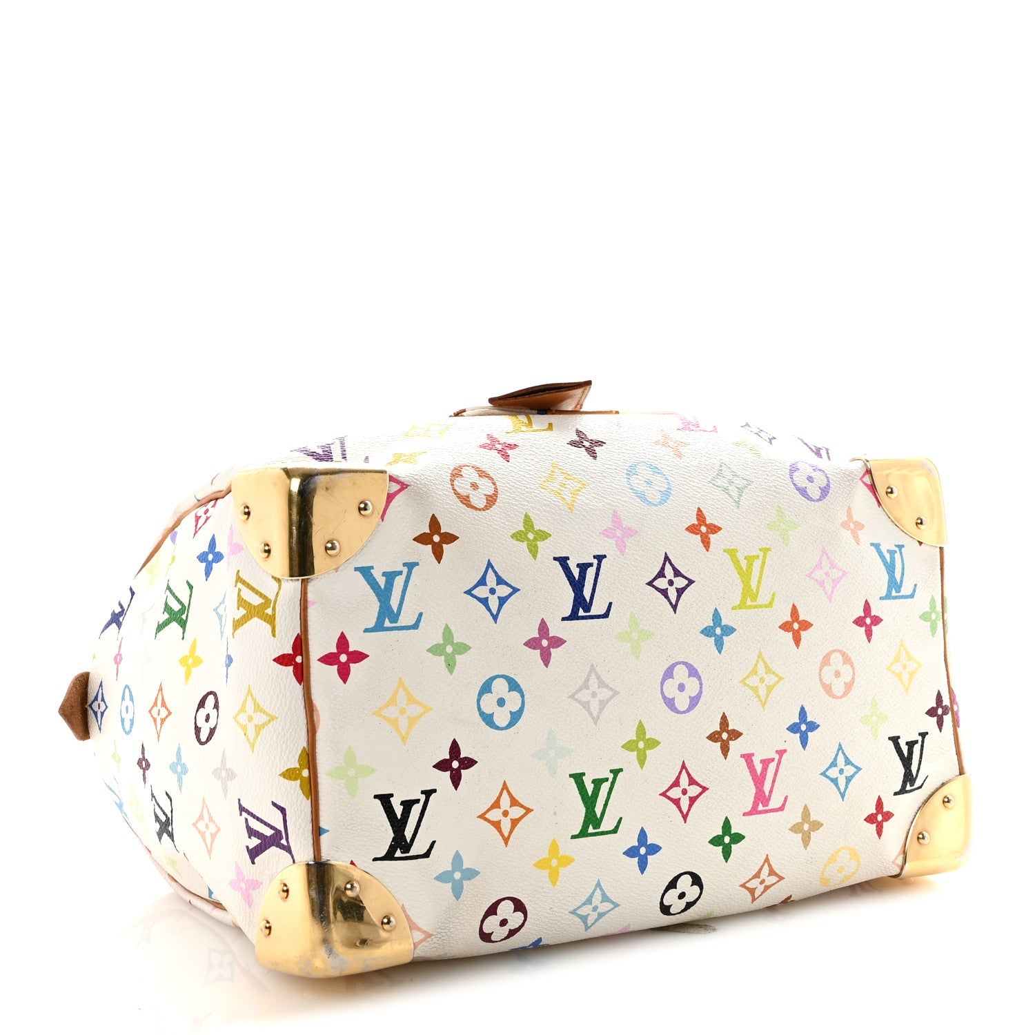 Louis Vuitton Monogram Multicolor Speedy 30 White