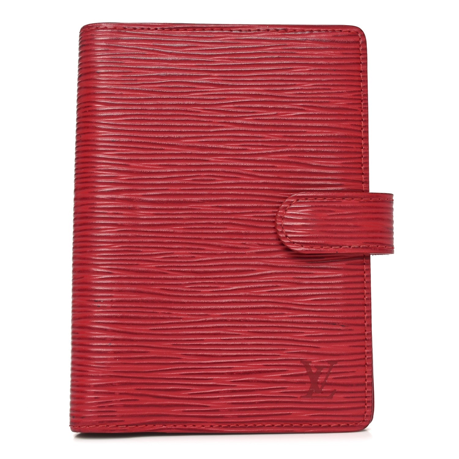 Louis Vuitton Epi Small Ring Agenda Cover Red