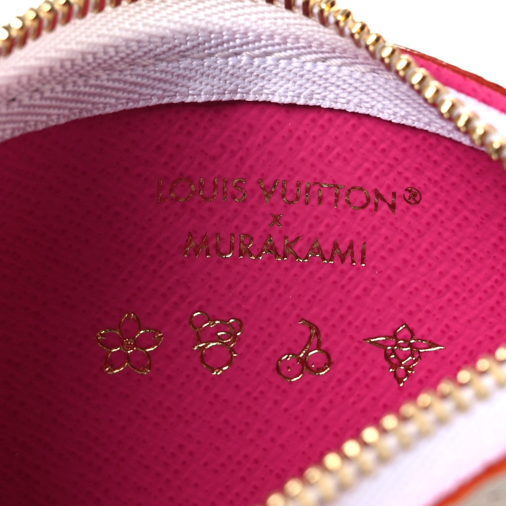 Louis Vuitton LV X TM Monogram Multicolor Key Pouch White