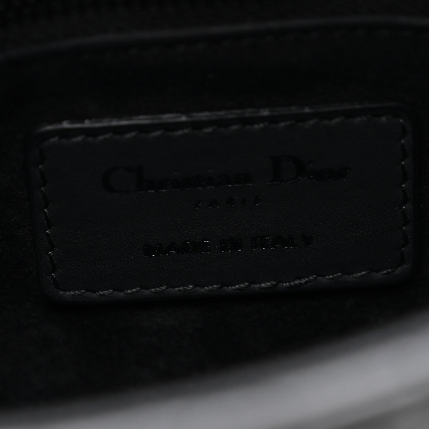 Christian Dior Ultra Matte Calfskin Cannage Mini Lady Dior Black