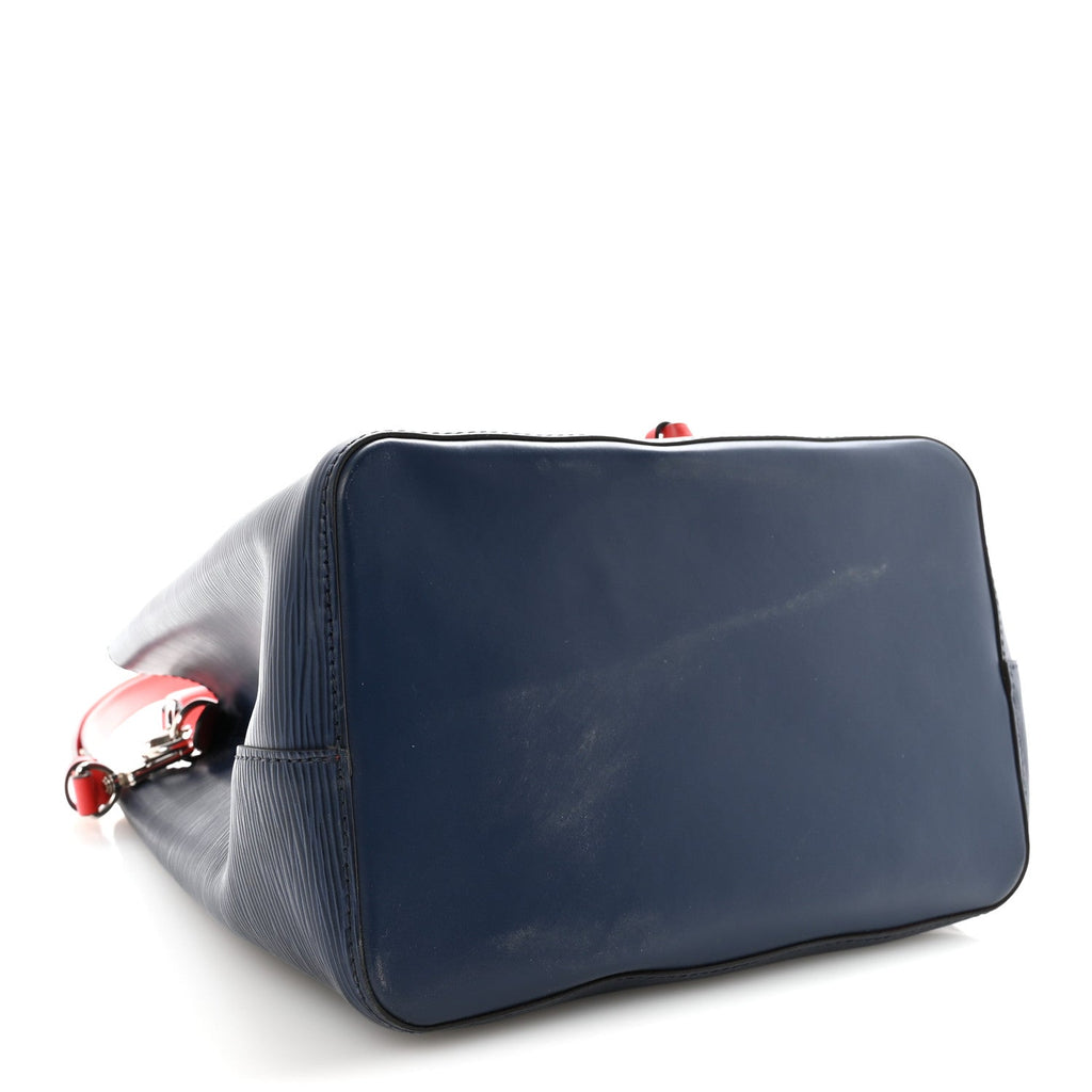 Louis Vuitton Epi Neonoe Indigo Coquelicot