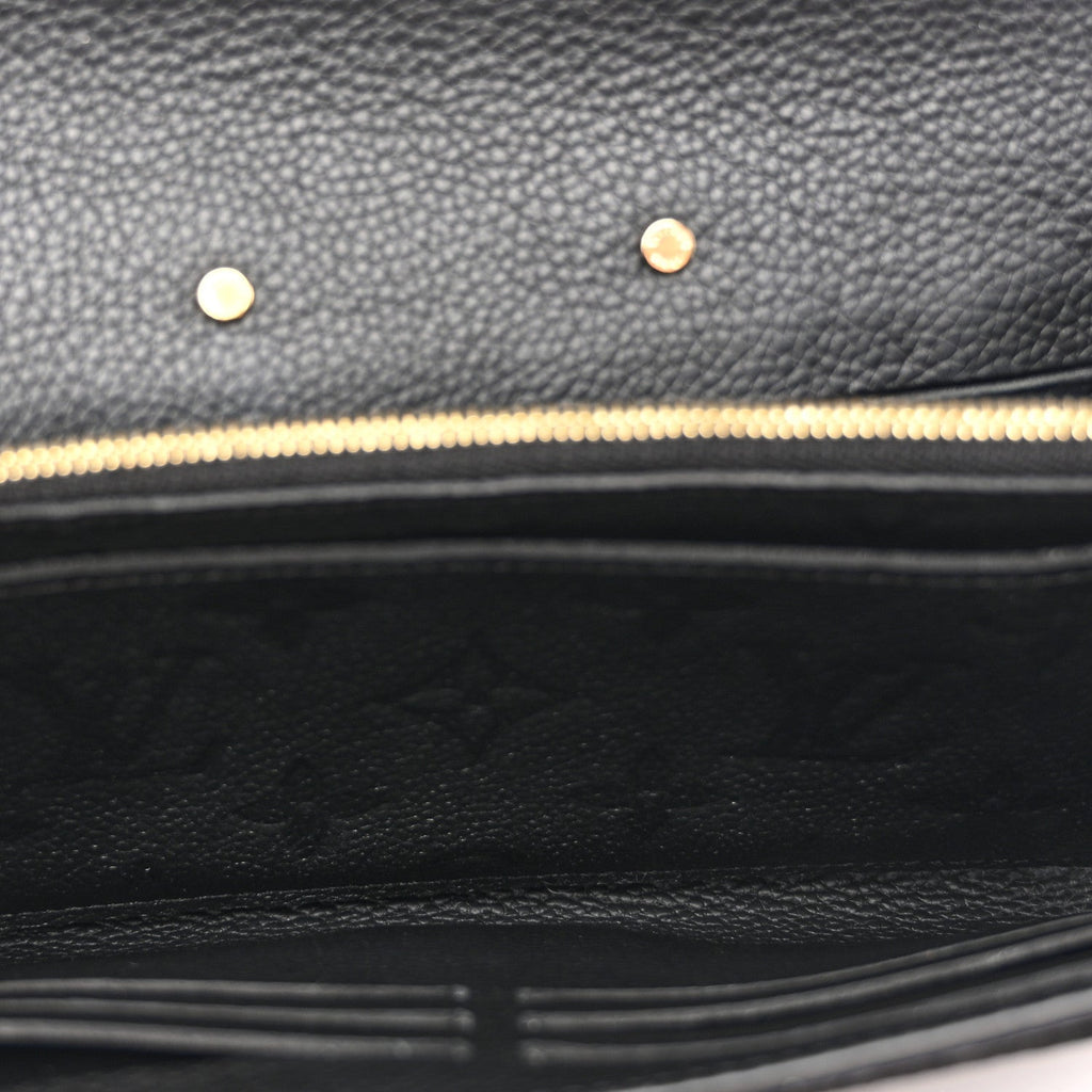 Louis Vuitton Empreinte Metis Wallet Black